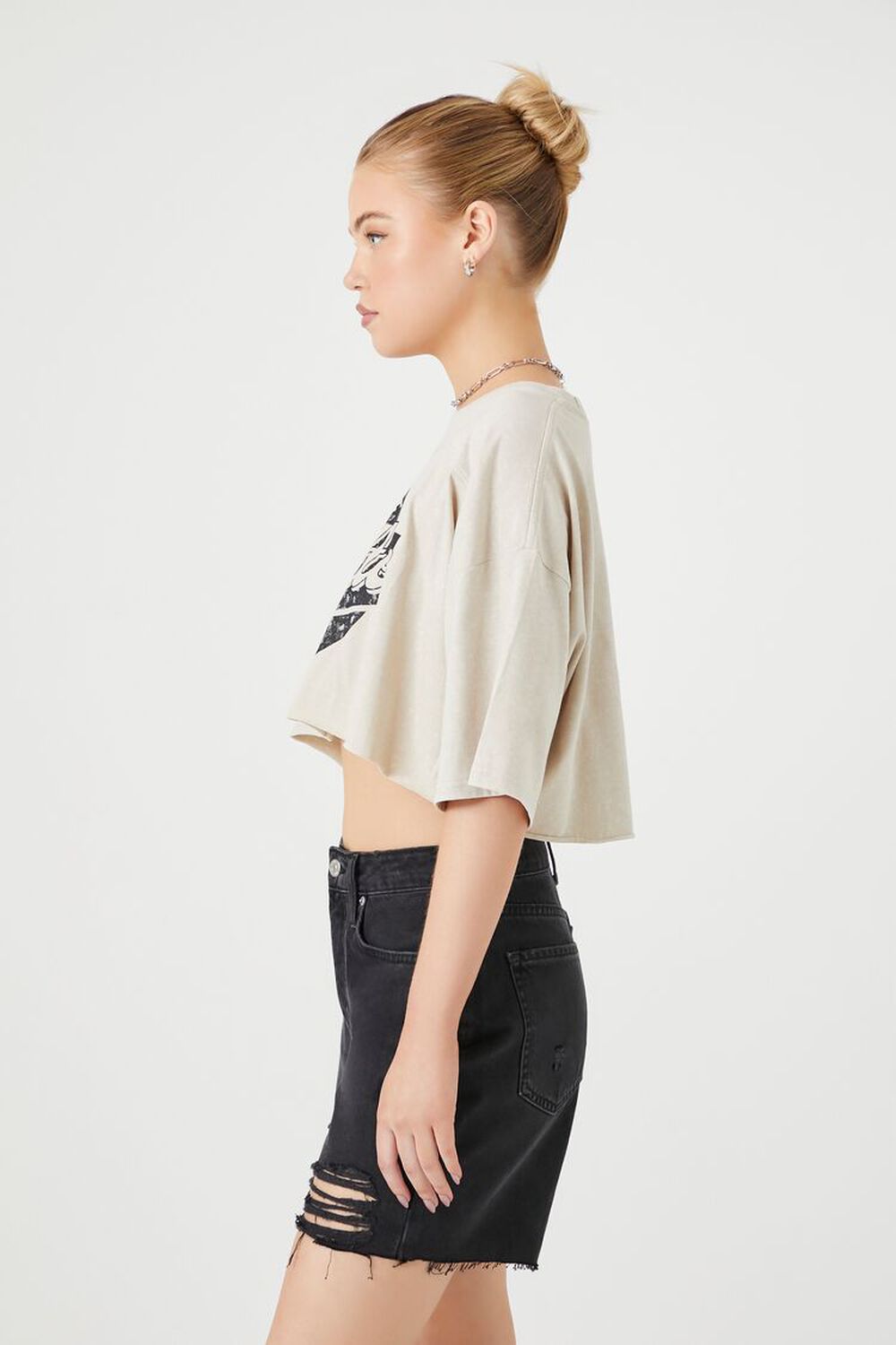 Corvette Graphic Cropped Tee